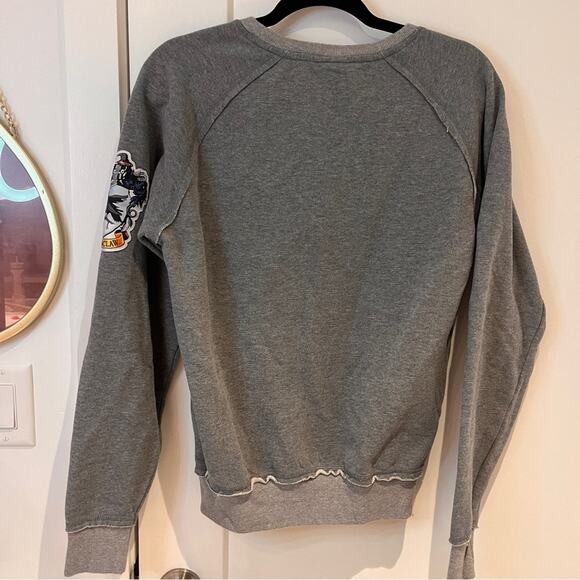 Wizarding World of Harry Potter Universal Studios Gray Ravenclaw Sweatshirt Sz S - Picture 5 of 11